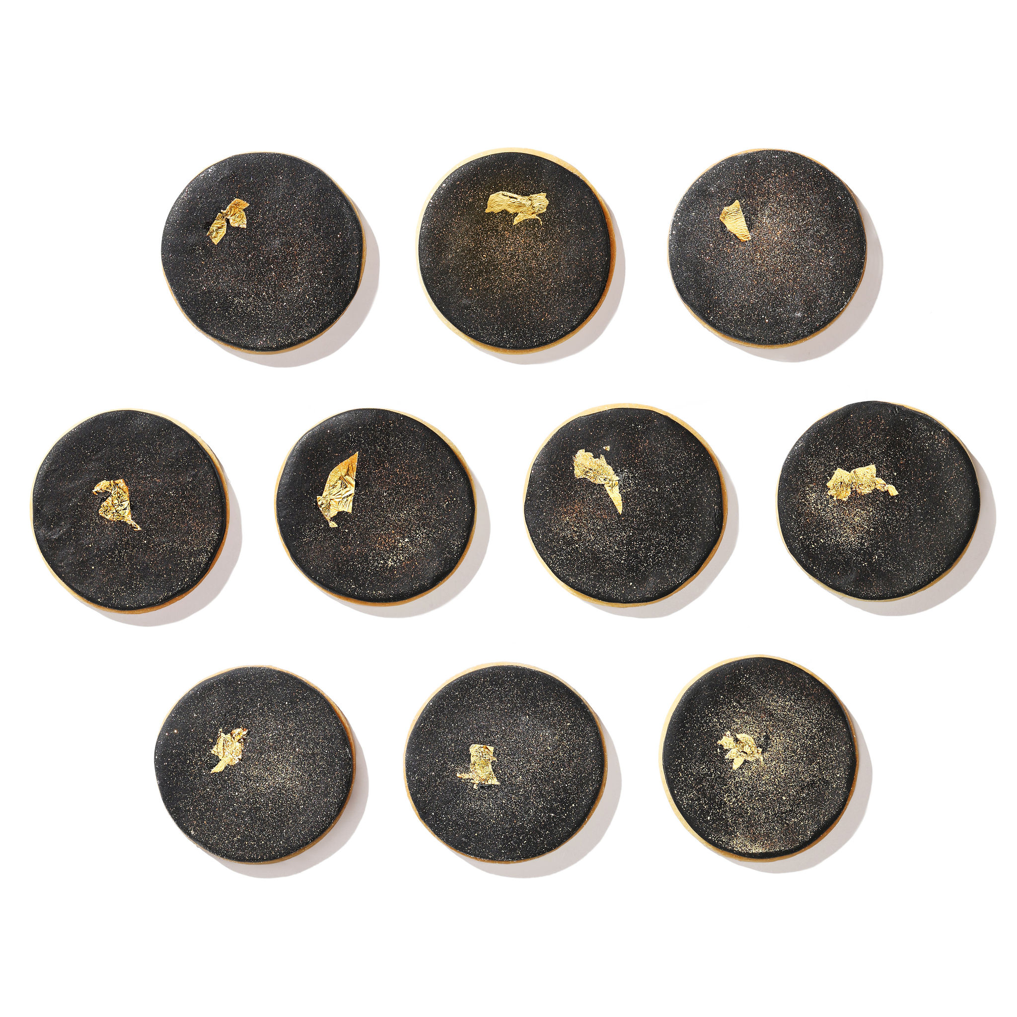 golden sphere cookies
